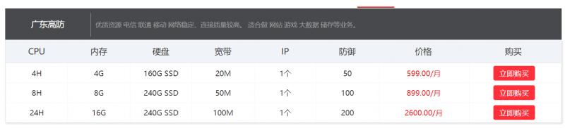 高防服務(wù)器租用一個(gè)月多少錢?